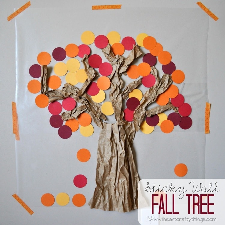 StickyWallFallTree