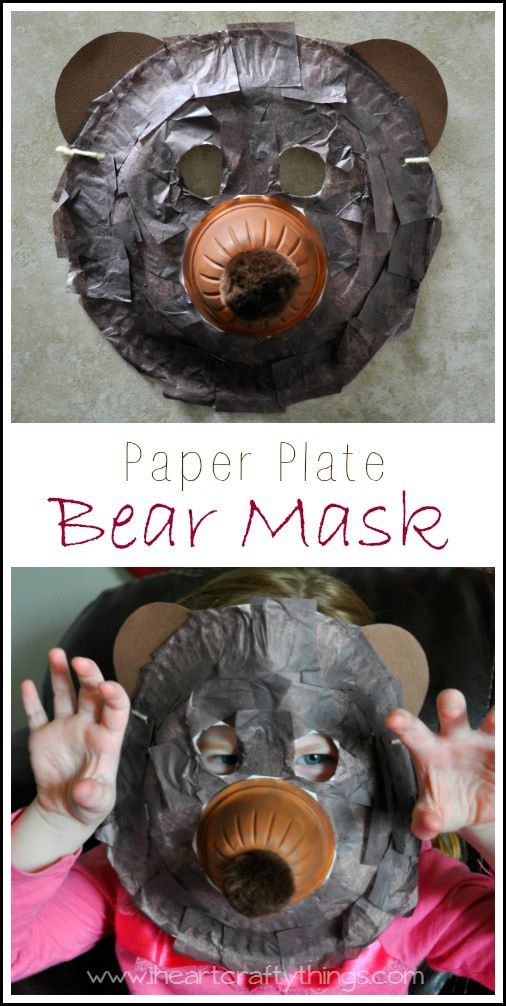 PaperPlateBearMask
